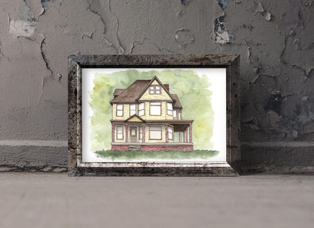 Bellaire House (Print)