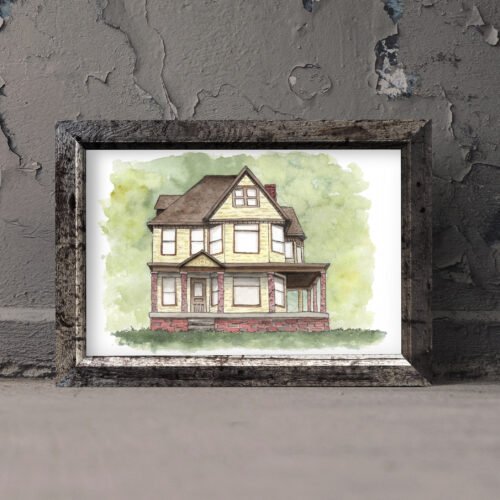 Bellaire House (Print)