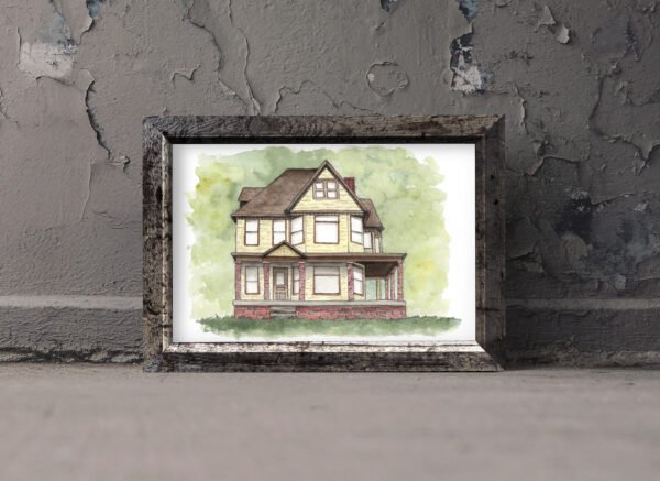 Bellaire House (Print)